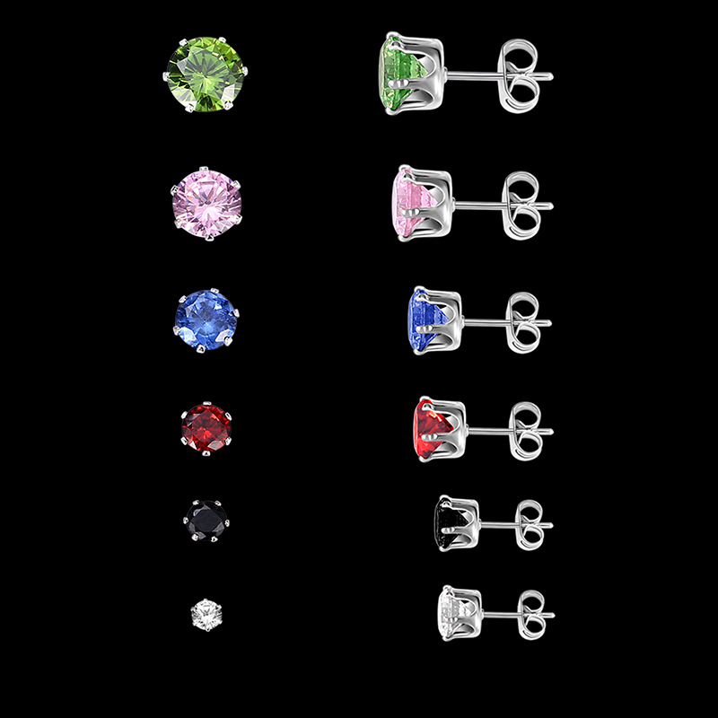 Six colorful