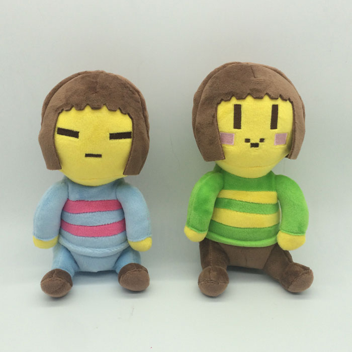 KKMall 2PCS Undertale Frisk Chara Plush Doll Cute Christmas Children ...