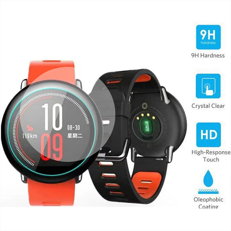 9H Tempered Glass Screen Protectors Skin Film For Amazfit Sports Smart ...